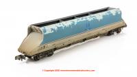 373-812 Graham Farish HKA Bogie Hopper Debranded 'National Power' Blue - Weathered
